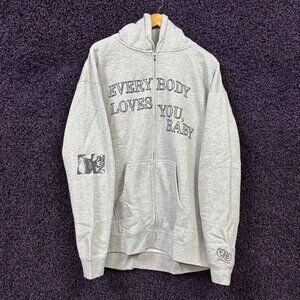Troye Sivan One Of Your Girls Oversized Zip-Up Hoodie Size Extra Large